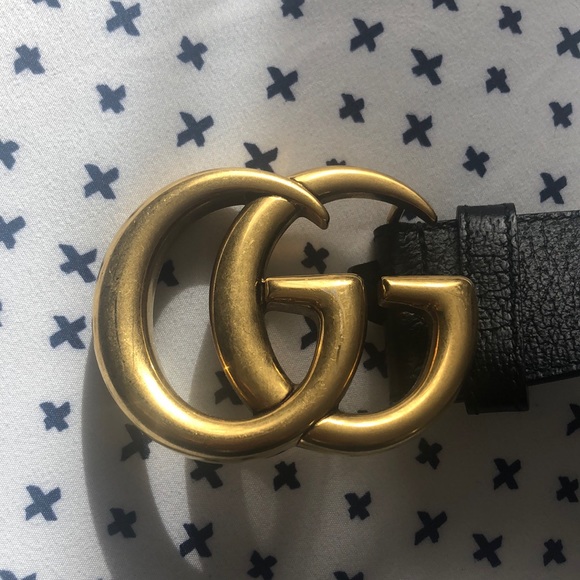 Gucci GG leather belt - Picture 2 of 3
